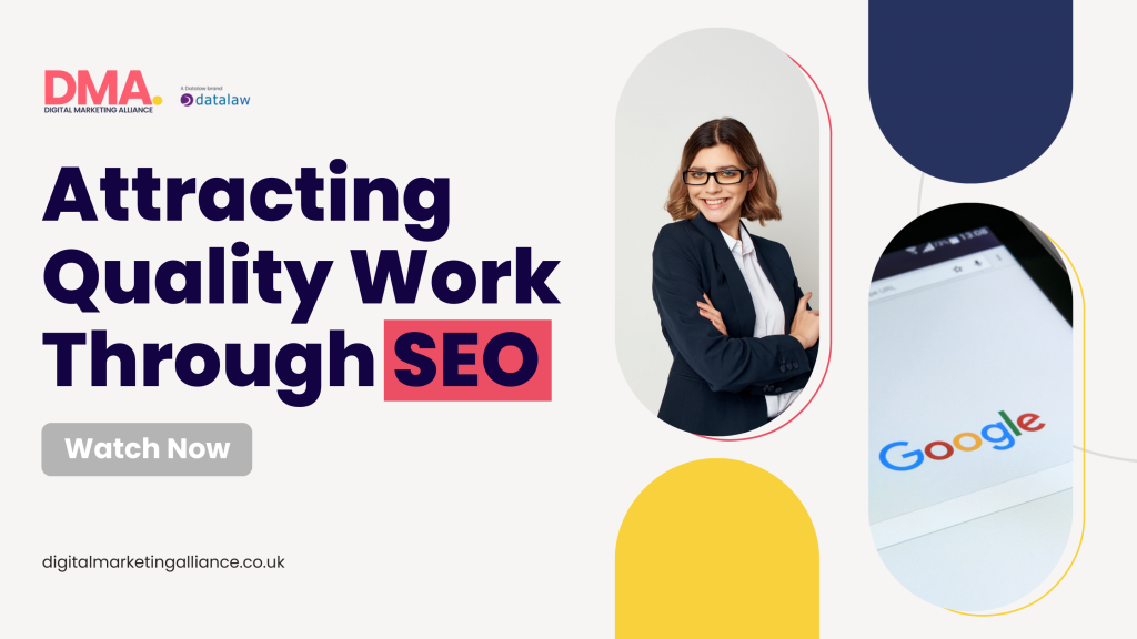 Free online training marketing thumbnail for attracting quality work through SEO course